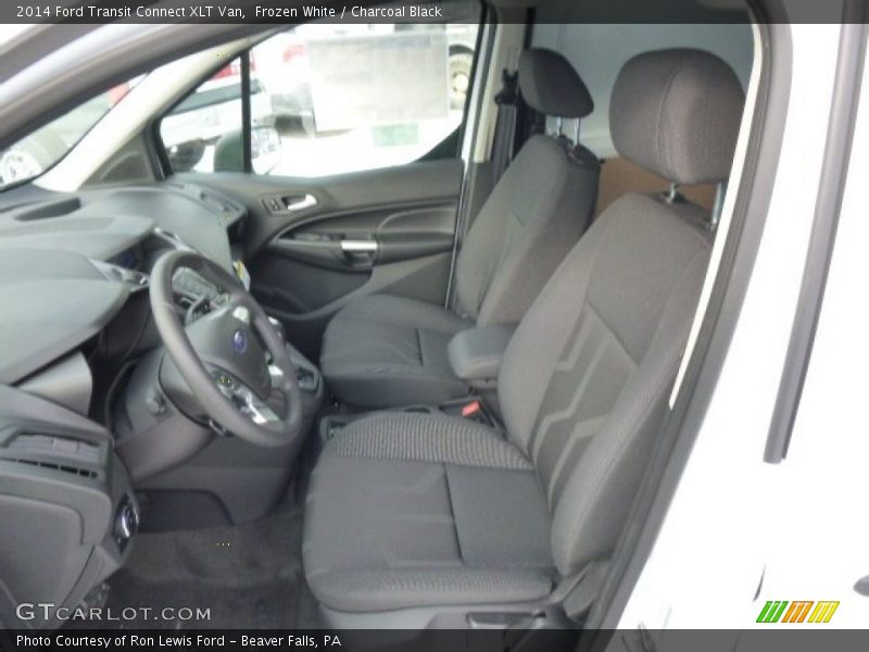 Front Seat of 2014 Transit Connect XLT Van