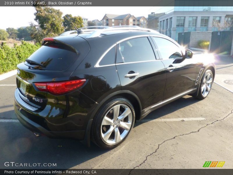 Black Obsidian / Graphite 2010 Infiniti FX 50 AWD