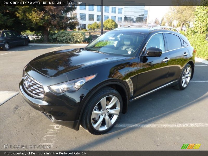 Black Obsidian / Graphite 2010 Infiniti FX 50 AWD