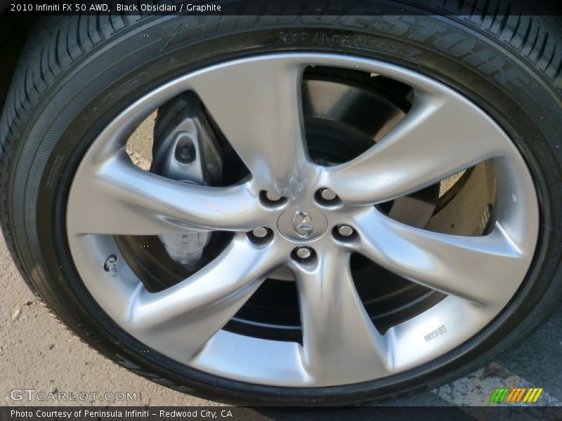 Black Obsidian / Graphite 2010 Infiniti FX 50 AWD