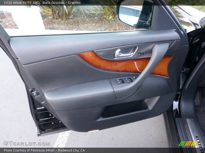 Black Obsidian / Graphite 2010 Infiniti FX 50 AWD