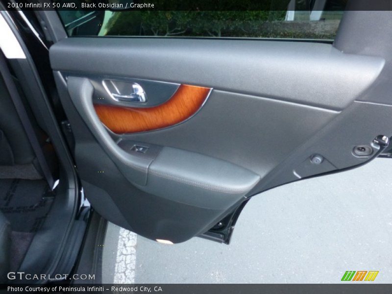 Black Obsidian / Graphite 2010 Infiniti FX 50 AWD