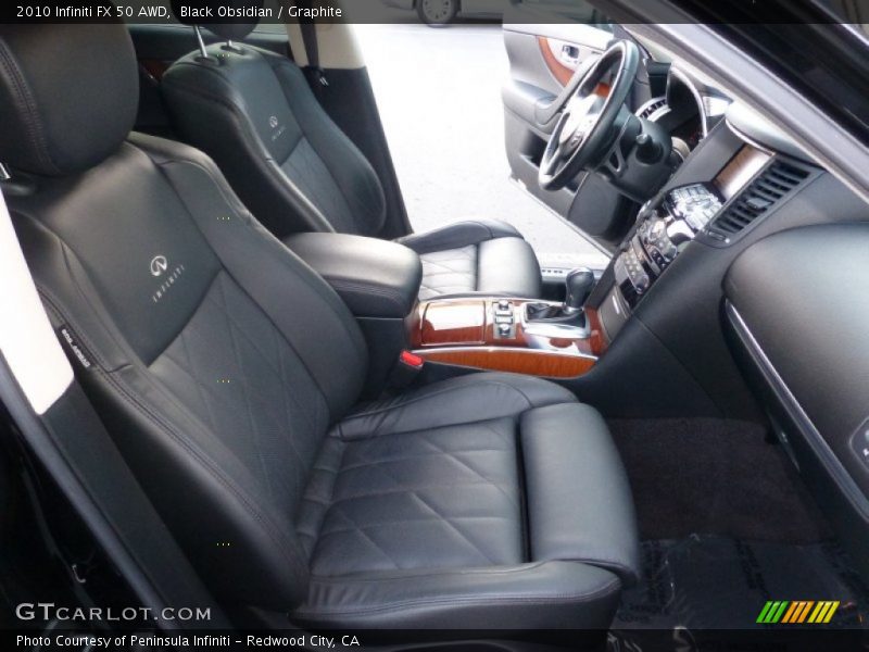 Black Obsidian / Graphite 2010 Infiniti FX 50 AWD