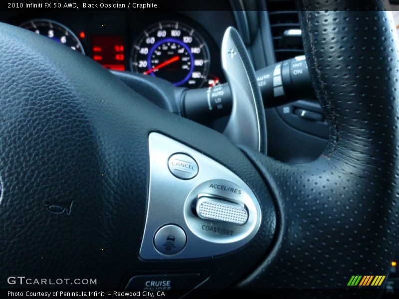Controls of 2010 FX 50 AWD