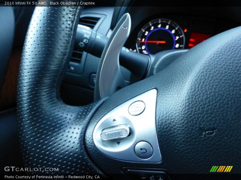 Controls of 2010 FX 50 AWD