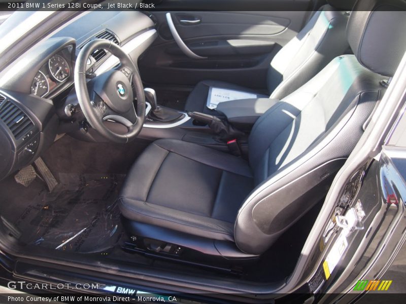 Jet Black / Black 2011 BMW 1 Series 128i Coupe