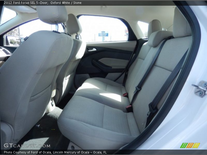 Oxford White / Stone 2012 Ford Focus SEL 5-Door