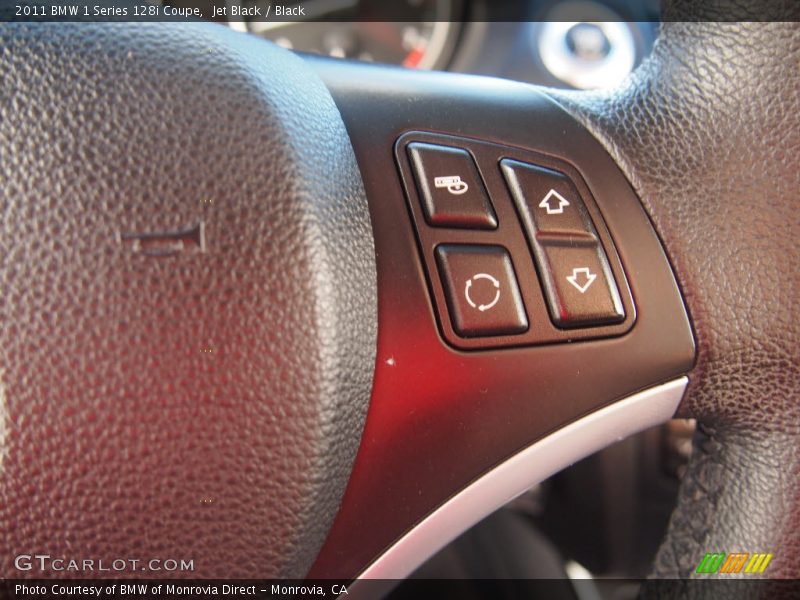 Jet Black / Black 2011 BMW 1 Series 128i Coupe