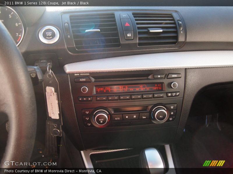 Jet Black / Black 2011 BMW 1 Series 128i Coupe