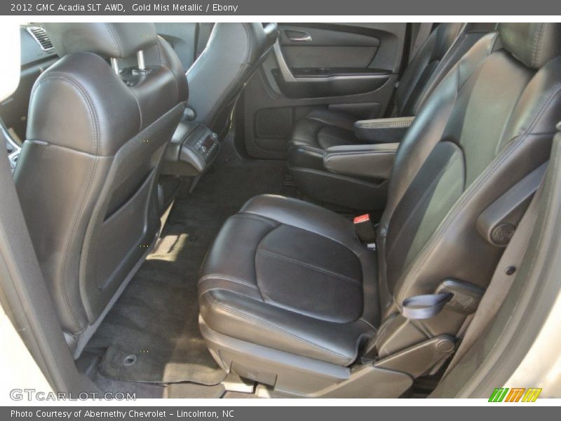 Gold Mist Metallic / Ebony 2012 GMC Acadia SLT AWD