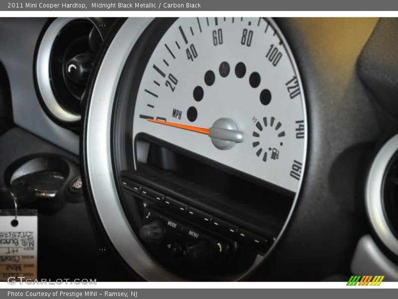Midnight Black Metallic / Carbon Black 2011 Mini Cooper Hardtop