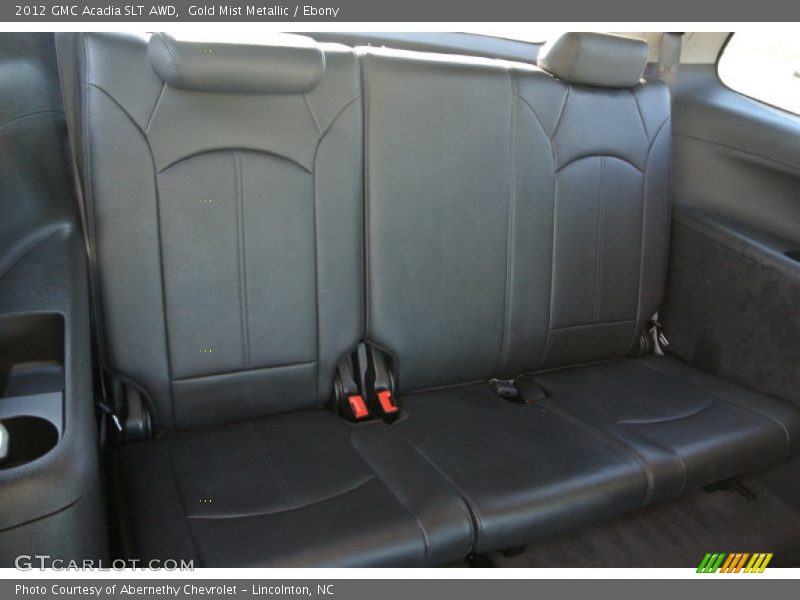 Gold Mist Metallic / Ebony 2012 GMC Acadia SLT AWD