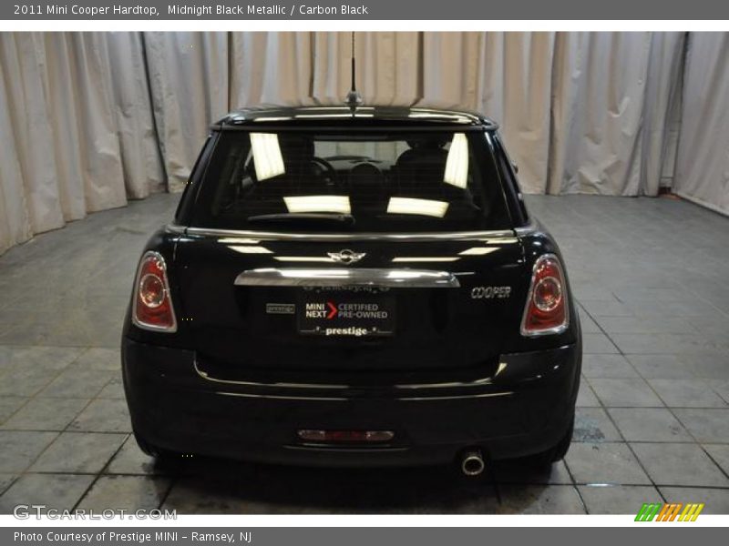 Midnight Black Metallic / Carbon Black 2011 Mini Cooper Hardtop
