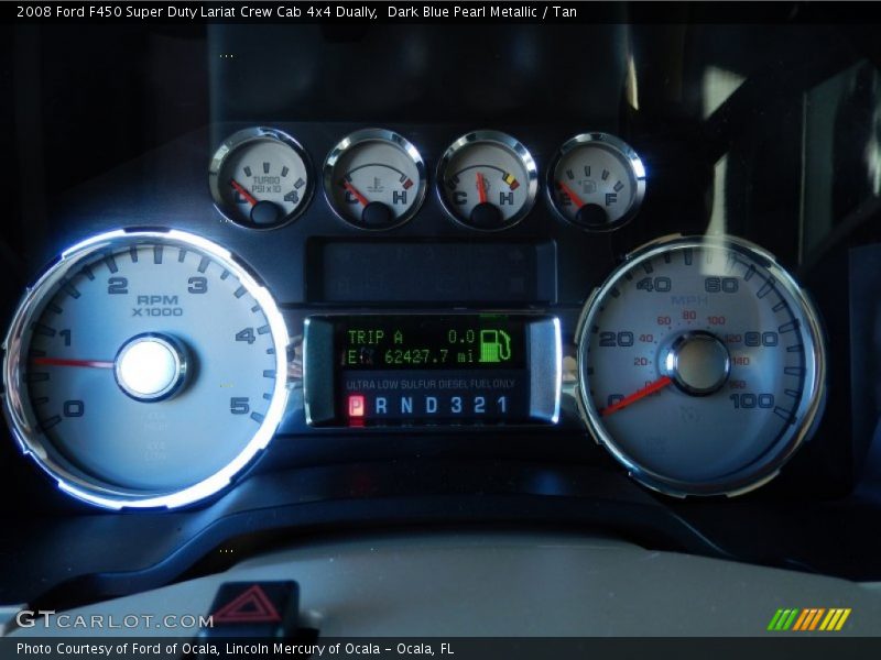  2008 F450 Super Duty Lariat Crew Cab 4x4 Dually Lariat Crew Cab 4x4 Dually Gauges