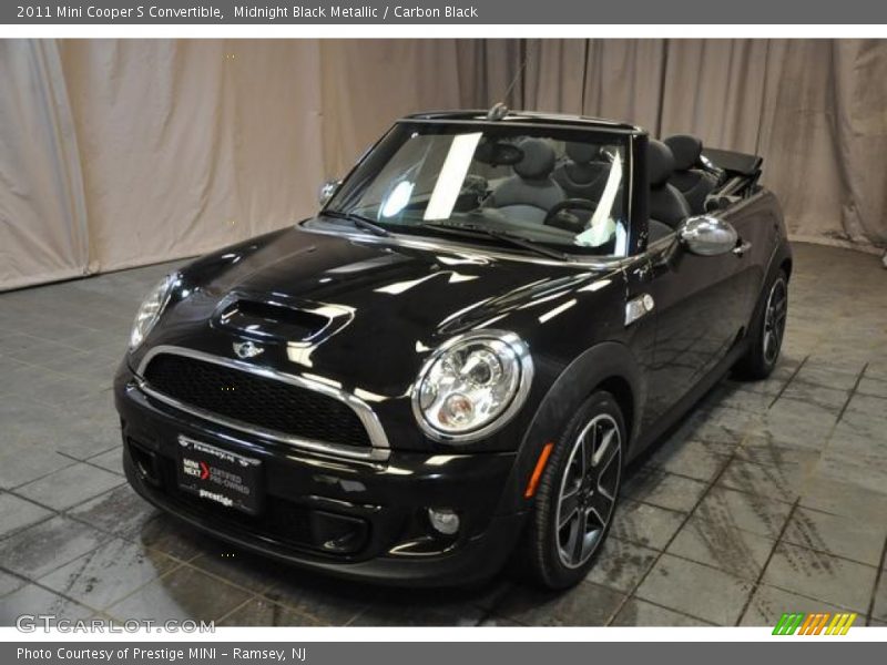 Midnight Black Metallic / Carbon Black 2011 Mini Cooper S Convertible