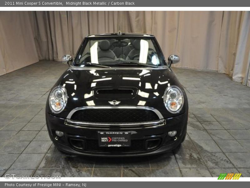 Midnight Black Metallic / Carbon Black 2011 Mini Cooper S Convertible