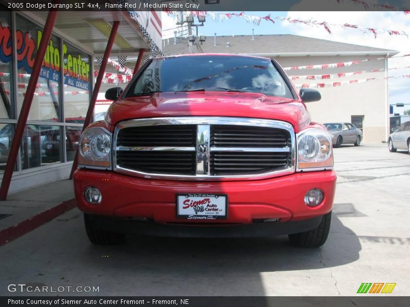 Flame Red / Medium Slate Gray 2005 Dodge Durango SLT 4x4