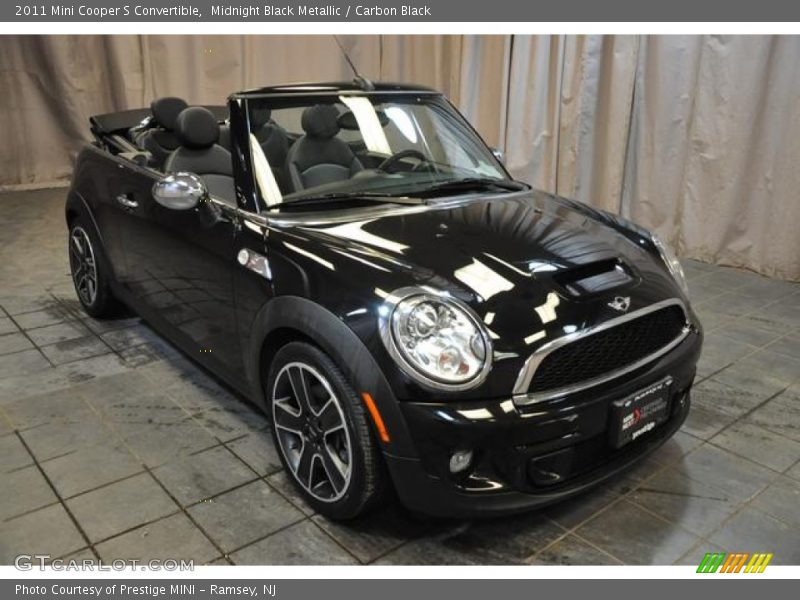 Midnight Black Metallic / Carbon Black 2011 Mini Cooper S Convertible