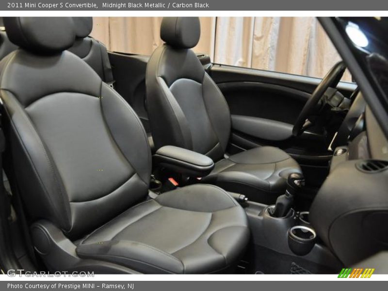 Midnight Black Metallic / Carbon Black 2011 Mini Cooper S Convertible