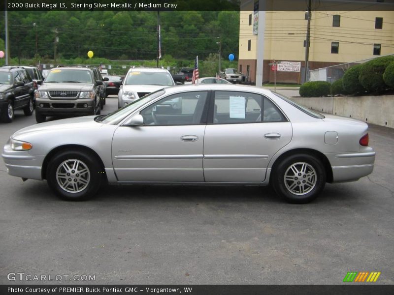 Sterling Silver Metallic / Medium Gray 2000 Buick Regal LS