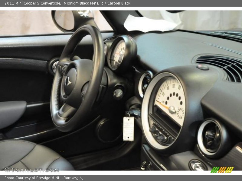 Midnight Black Metallic / Carbon Black 2011 Mini Cooper S Convertible
