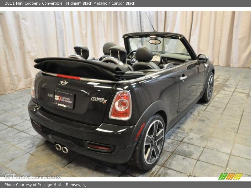 Midnight Black Metallic / Carbon Black 2011 Mini Cooper S Convertible
