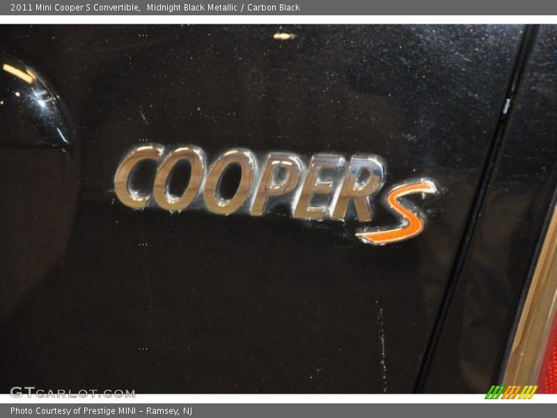Midnight Black Metallic / Carbon Black 2011 Mini Cooper S Convertible