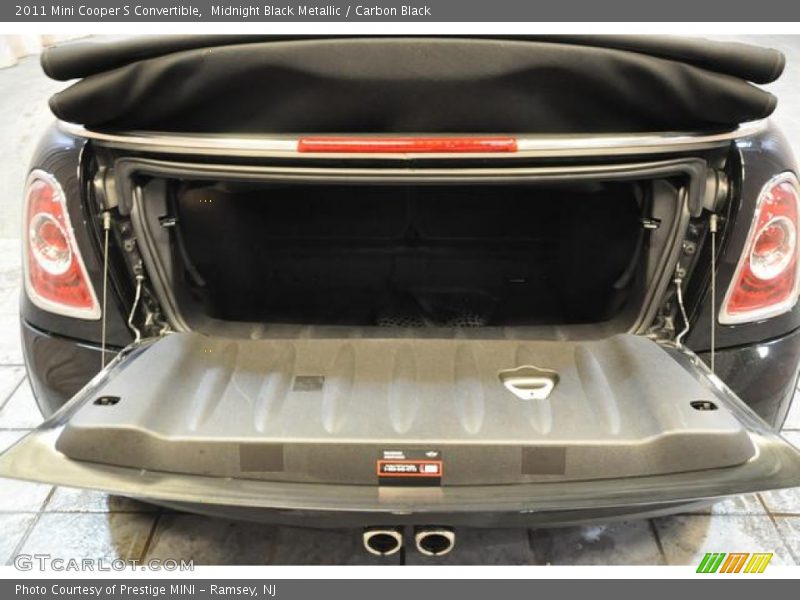 Midnight Black Metallic / Carbon Black 2011 Mini Cooper S Convertible