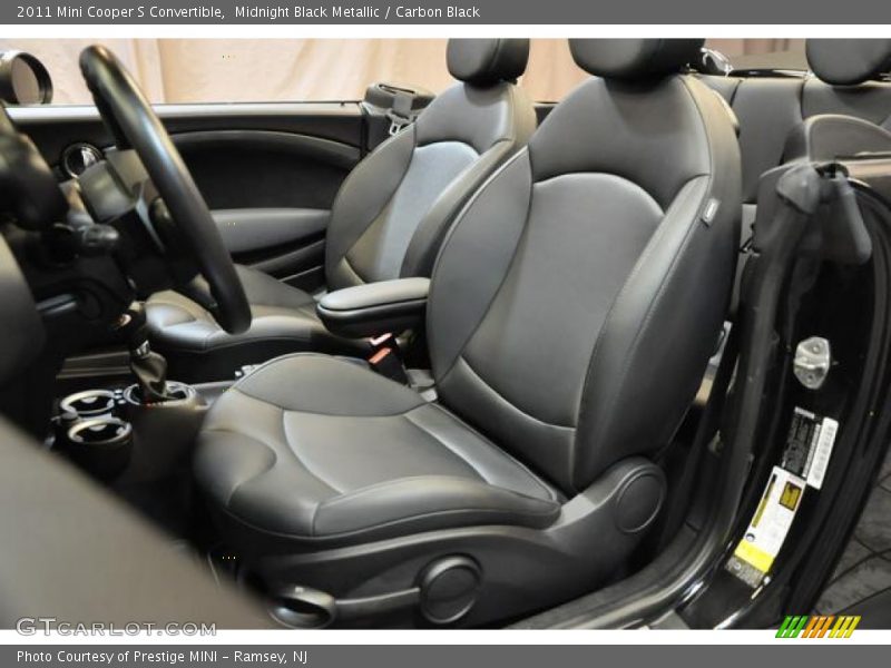 Midnight Black Metallic / Carbon Black 2011 Mini Cooper S Convertible