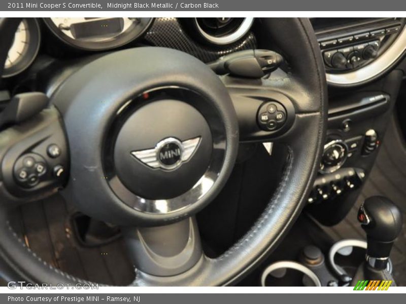 Midnight Black Metallic / Carbon Black 2011 Mini Cooper S Convertible