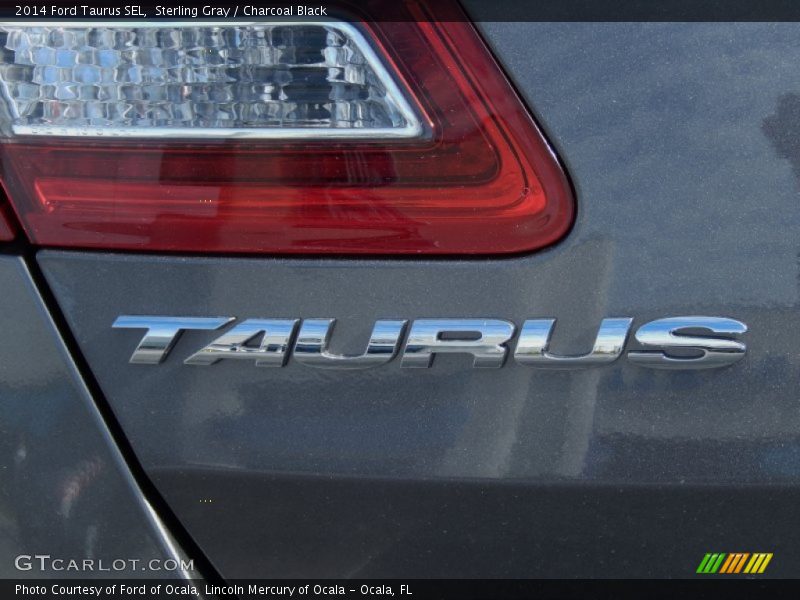 Sterling Gray / Charcoal Black 2014 Ford Taurus SEL