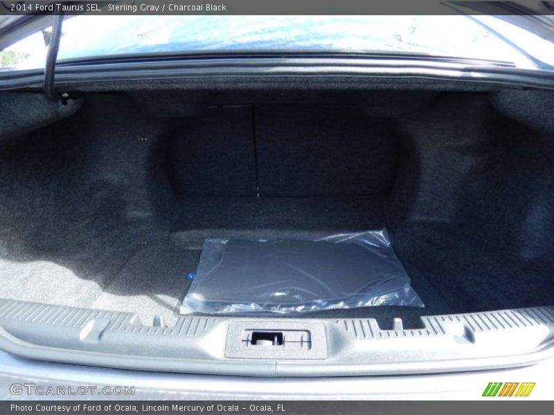Sterling Gray / Charcoal Black 2014 Ford Taurus SEL