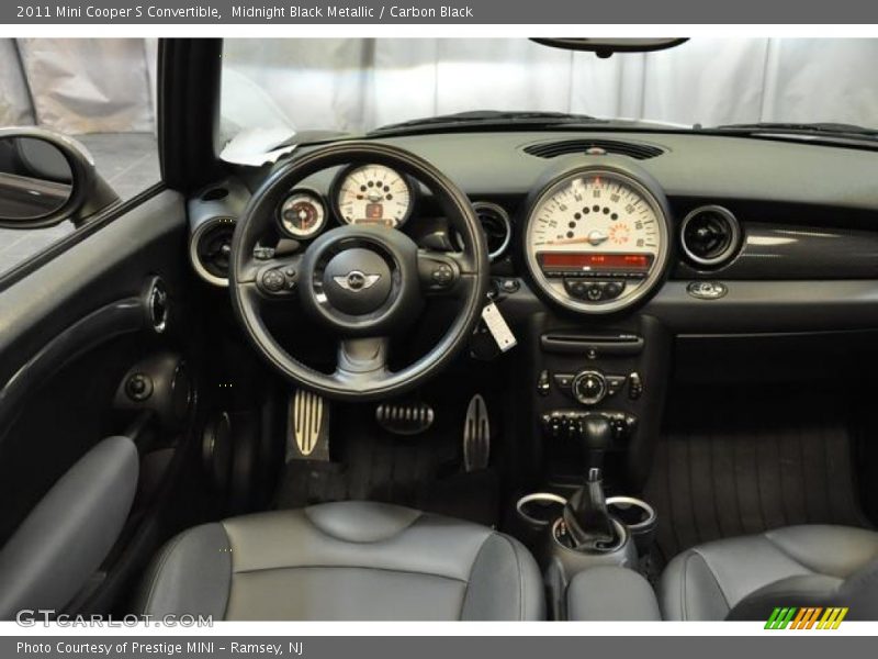 Midnight Black Metallic / Carbon Black 2011 Mini Cooper S Convertible