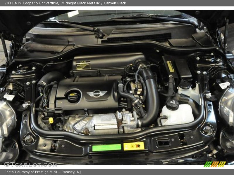 Midnight Black Metallic / Carbon Black 2011 Mini Cooper S Convertible