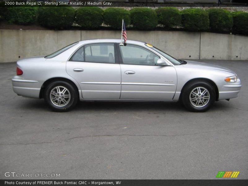 Sterling Silver Metallic / Medium Gray 2000 Buick Regal LS