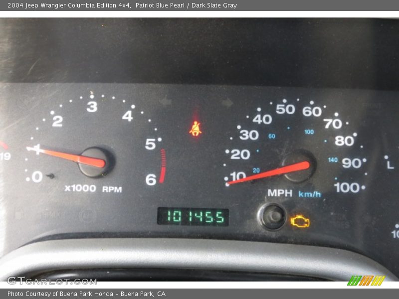 Patriot Blue Pearl / Dark Slate Gray 2004 Jeep Wrangler Columbia Edition 4x4