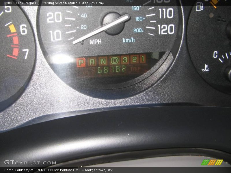Sterling Silver Metallic / Medium Gray 2000 Buick Regal LS