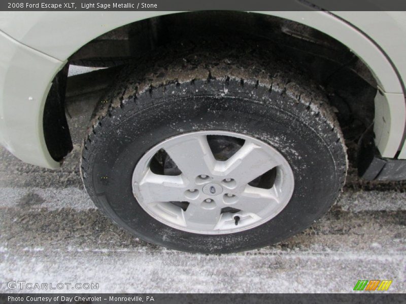 Light Sage Metallic / Stone 2008 Ford Escape XLT