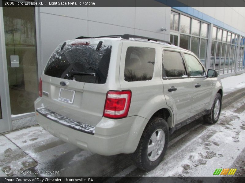Light Sage Metallic / Stone 2008 Ford Escape XLT