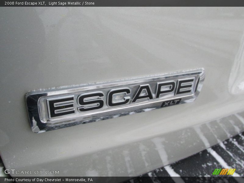Light Sage Metallic / Stone 2008 Ford Escape XLT