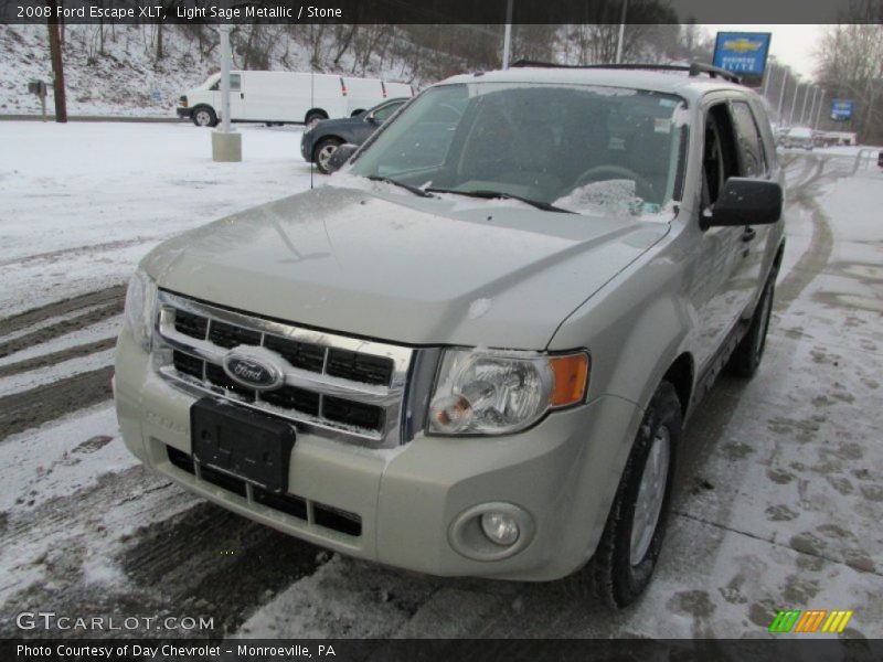 Light Sage Metallic / Stone 2008 Ford Escape XLT