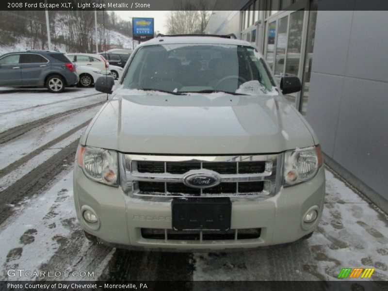Light Sage Metallic / Stone 2008 Ford Escape XLT