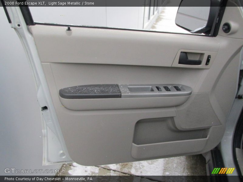 Light Sage Metallic / Stone 2008 Ford Escape XLT
