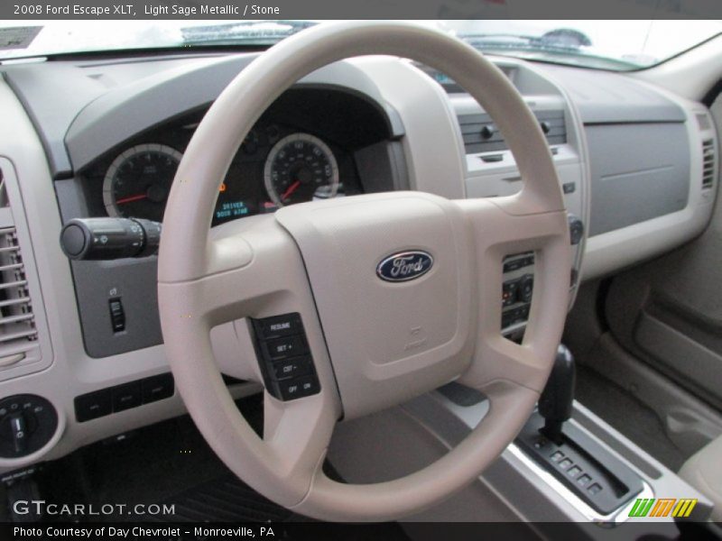 Light Sage Metallic / Stone 2008 Ford Escape XLT