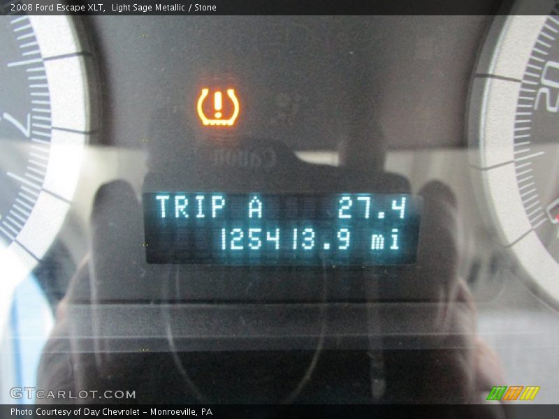 Light Sage Metallic / Stone 2008 Ford Escape XLT