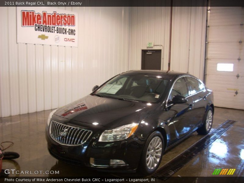 Black Onyx / Ebony 2011 Buick Regal CXL