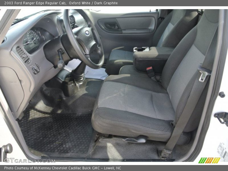 Oxford White / Dark Graphite 2003 Ford Ranger Edge Regular Cab