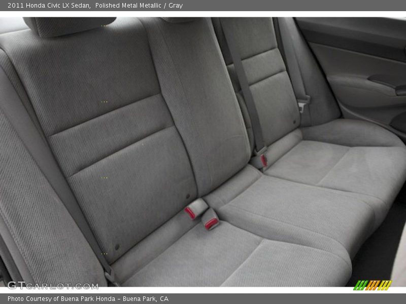 Polished Metal Metallic / Gray 2011 Honda Civic LX Sedan