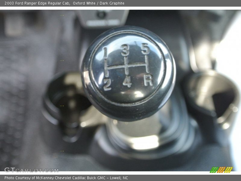 Oxford White / Dark Graphite 2003 Ford Ranger Edge Regular Cab