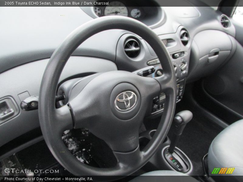 Indigo Ink Blue / Dark Charcoal 2005 Toyota ECHO Sedan